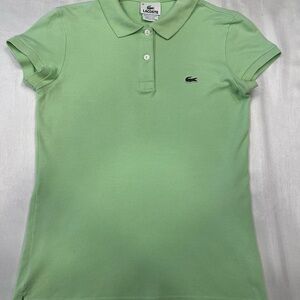 Lacoste Mint Green Polo Shirt
